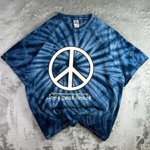 Vintage All styles tie dye peace love & crabs boho Streetwear size XL